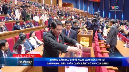 Bản tin Thời sự tối 22/1/2026: Thông cáo báo chí về ngày làm việc thứ tư Đại hội đại biểu toàn quốc lần thứ XIV của Đảng